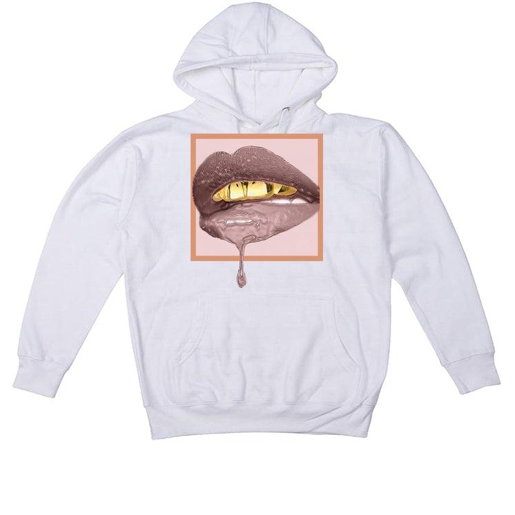 Air Jordan 6 WMNS Gold Hoops White T-Shirt (LIPSTICK) - illCurrency Sneaker Matching Apparel