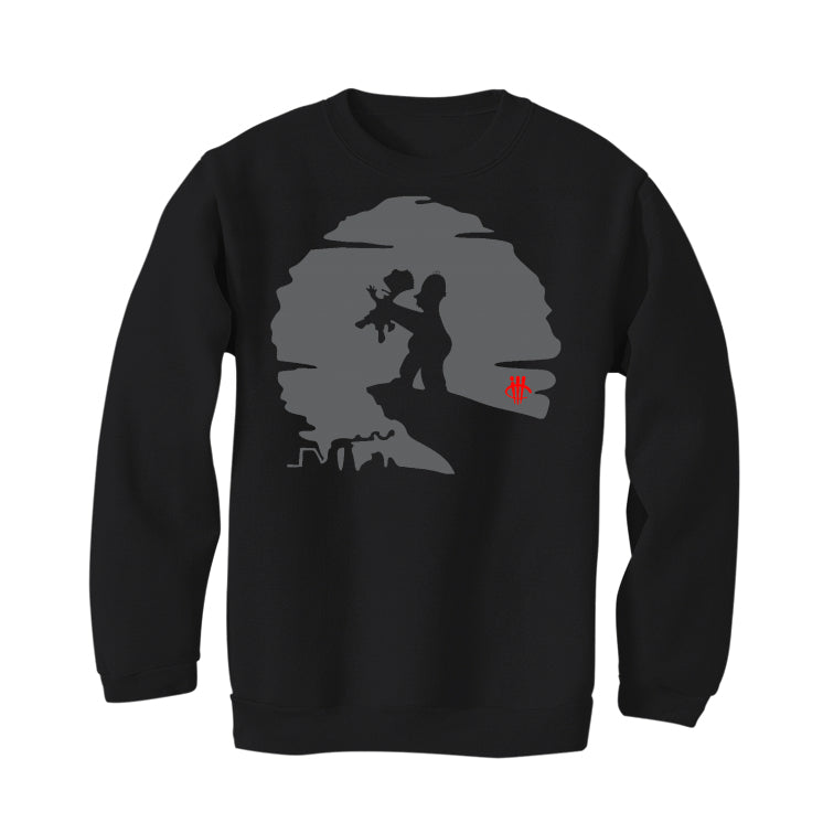 Air Jordan 9 “Fire Red” Black T-Shirt (Choke Em)