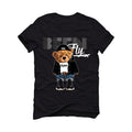 Yeezy Boost 350 V2  “Asriel/Carbon” Black T-Shirt (Been Fly Bear) - illCurrency Sneaker Matching Apparel