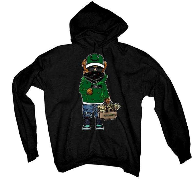 Air Jordan OG HIGH PINE GREEN 2020 Black T-Shirt (Duffle Bag) - illCurrency Sneaker Matching Apparel