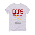 Air Jordan 3 “Cardinal” White T-Shirt (DOPE)