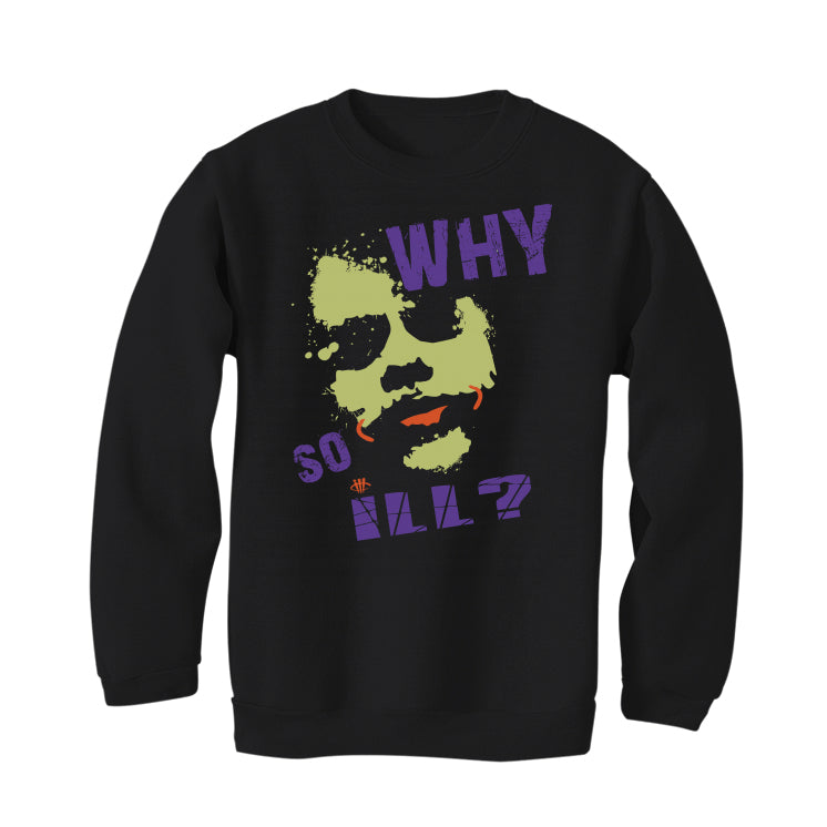 Air Jordan 4 “Canyon Purple” Black T-Shirt (Why So ill)