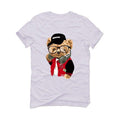 Air Jordan 6 “Carmine” 2021 White T-Shirt (ill C Bear) - illCurrency Sneaker Matching Apparel