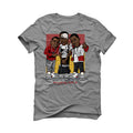 Air Jordan 3 “Cardinal” Gray T-Shirt (EVERYBODY EATS)