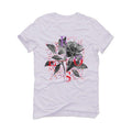 Air Jordan 5 GS Easter White T-Shirt (Roses) - illCurrency Sneaker Matching Apparel