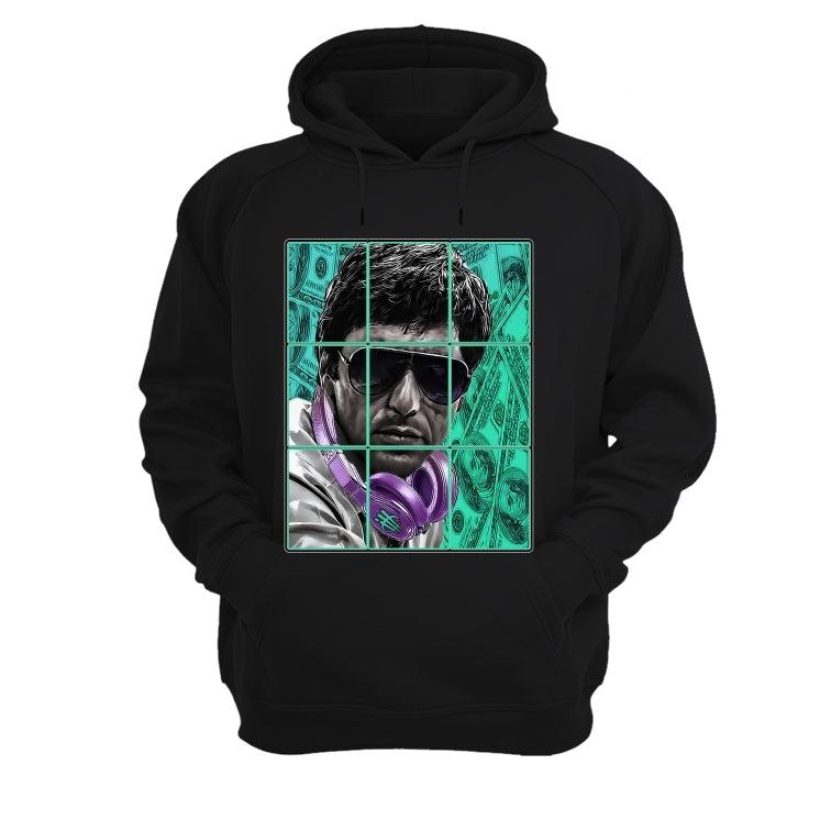 Air Jordan 13 “Island Green” Black T-Shirt (Pacino) - illCurrency Sneaker Matching Apparel
