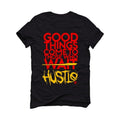 Air Jordan 14 black Ferrari Black T-Shirt (Good Things) - illCurrency Sneaker Matching Apparel
