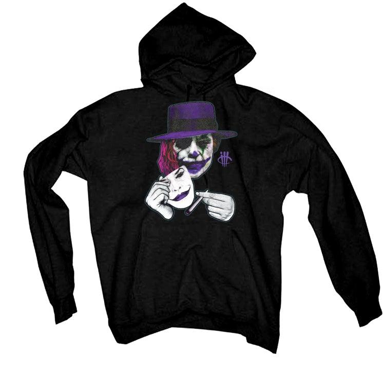 Air Jordan 1 Retro High OG “Court Purple” 2021 Black T-Shirt (M.R. J's) - illCurrency Sneaker Matching Apparel