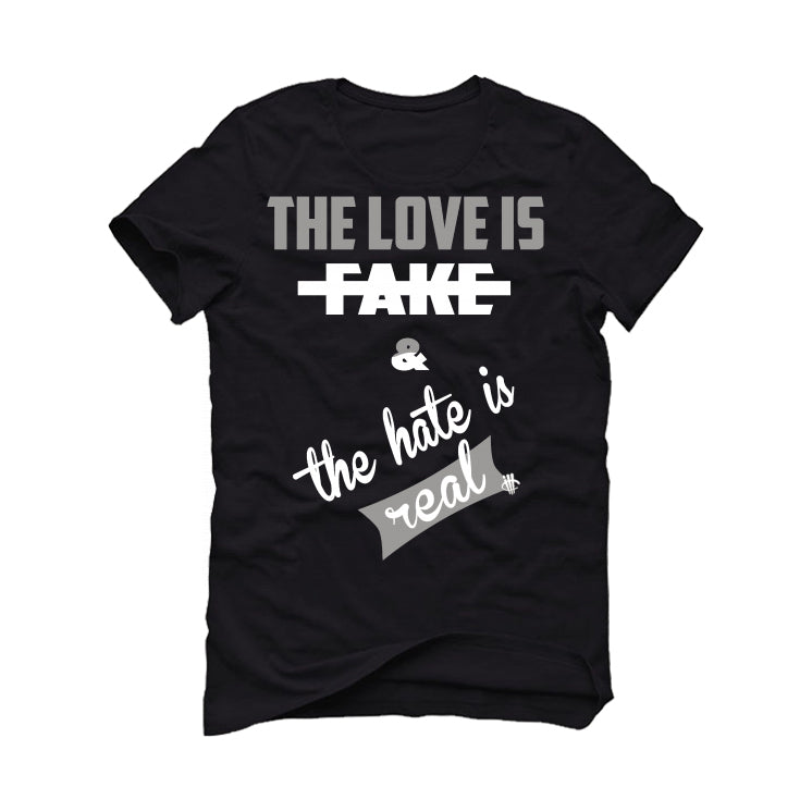 Air Jordan 1 High “Twist 2.0" Black T-Shirt (Love is Fake)