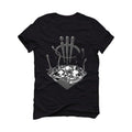 Air Jordan 12 “Dark Grey 09” Black T-Shirt (Diamond Drip) - illCurrency Sneaker Matching Apparel