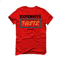 Adidas Yeezy Boost 700 “Hi-Res Red” | illcurrency Red T-Shirt (Expensive Taste)
