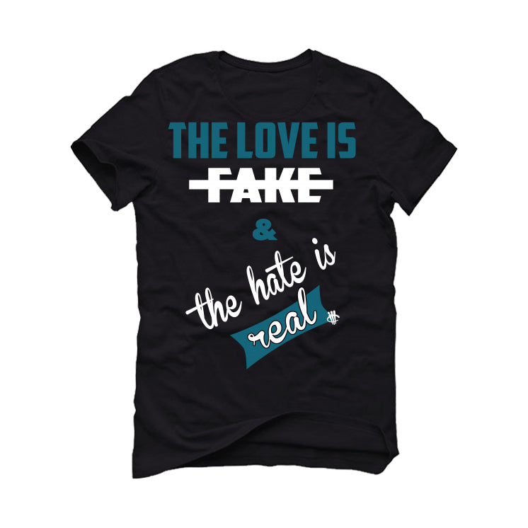Nike Dunk Low SE Toasty Rift Blue | illcurrency Black T-Shirt (Love is Fake)