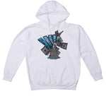AIR JORDAN 1 HIGH OG “UNIVERSITY BLUE”| ILLCURRENCY White T-Shirt (C.R.E.A.M.)