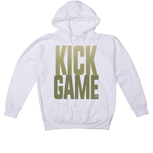 ADIDAS YEEZY BOOST 350 V2 “SULFUR” White T-Shirt (KICK GAME) - illCurrency Sneaker Matching Apparel