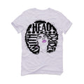 Air Jordan 7 GS “Barely Grape” White T-Shirt (Head High)