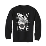 Air Jordan 1 Retro High '85 OG 'Black White' - Black T-Shirt (Divide)