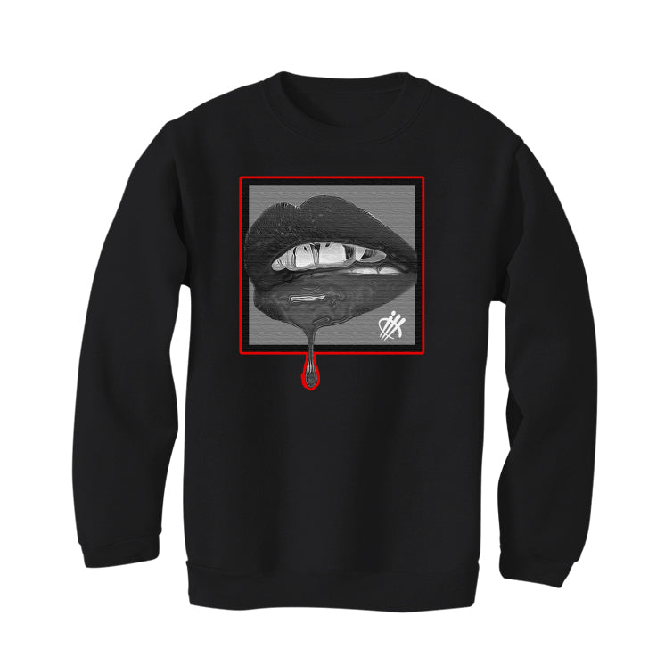 Air Jordan 4 “Black Canvas”| ILLCURRENCY Black T-Shirt (LIPSTICK)