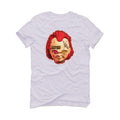 Air Jordan 1 High OG “Light Fusion Red” White T-Shirt (ILL CHILD) - illCurrency Sneaker Matching Apparel