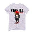 Air Jordan 1 High OG “Lost & Found” White T-Shirt (Stay ill Bear)