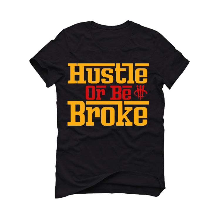 Air Jordan 7 “Citrus” 2022 Retro Black T-Shirt (hustle or be broke)