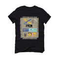 Air Jordan 1  (BIO HACK) 2020 Black T-Shirt (cut from a different cloth) - illCurrency Sneaker Matching Apparel