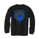adidas Yeezy Boost 350 V2 “Dazzling Blue” Black T-Shirt (BEARZZ YEEZZ) - illCurrency Sneaker Matching Apparel