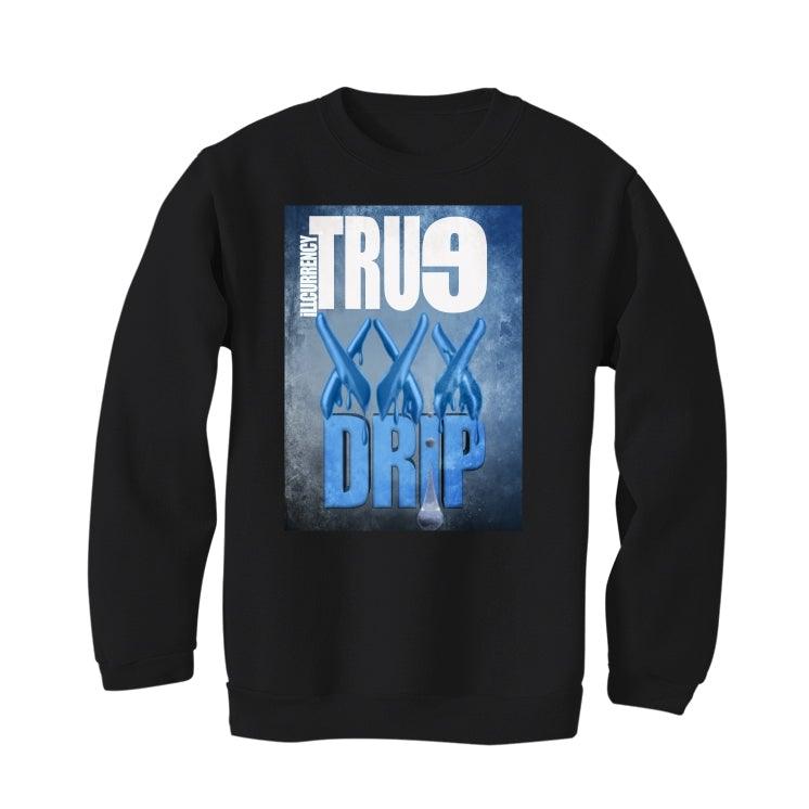 Air Jordan 1 high OG “University Blue” 2021 Black T-Shirt (true drip) - illCurrency Sneaker Matching Apparel