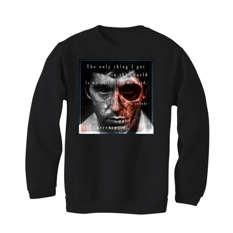Air Jordan 12 Retro “Utility” 2021 Black T-Shirt (ONLY THING I GOT (PACINO)) - illCurrency Sneaker Matching Apparel