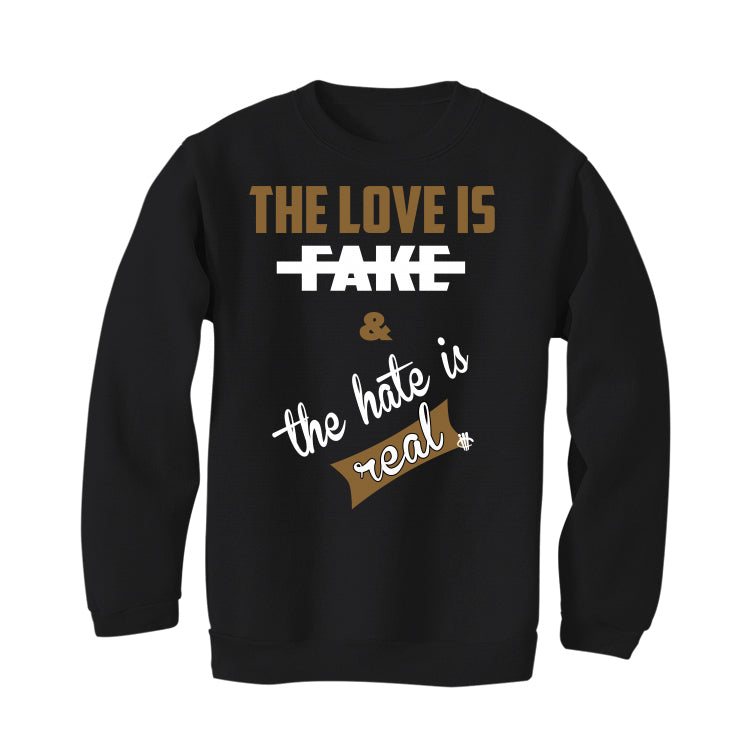 Air Jordan 9 Boot NRG Black Gum Black T-Shirt (Love is Fake)
