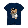 Air Jordan 11 WMNS “Midnight Navy” Navy Blue T-Shirt (ill bear)