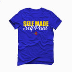 Air Jordan 1 High OG Reverse Laney (WMNS) - Royal Blue T-Shirt (Self Made Self Paid)