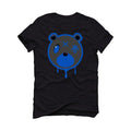 adidas Yeezy Boost 350 V2 “Dazzling Blue” Black T-Shirt (BEARZZ YEEZZ) - illCurrency Sneaker Matching Apparel