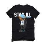 Air Jordan 13 “Black UNC” Black T-Shirt (Stay ill Bear)