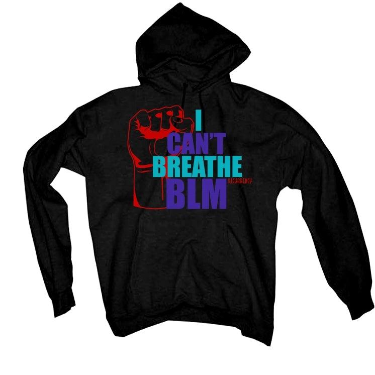 Jordan 5 Retro Top 3 2020 Black T-Shirt (I cant breathe BLM) - illCurrency Sneaker Matching Apparel