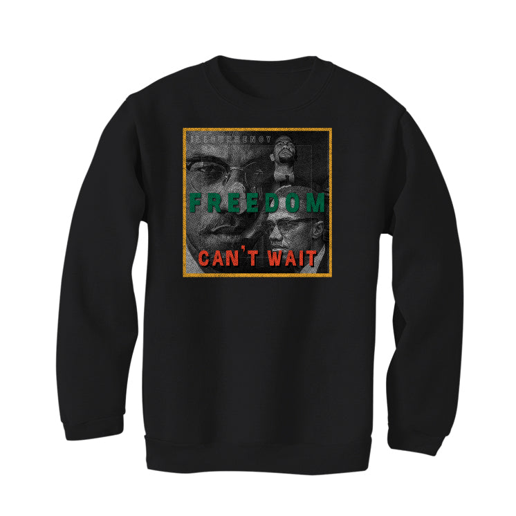 Nike Dunk High “Chenille Swoosh” Black T-Shirt (FREEDOM)