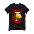 Air Jordan 14 black Ferrari Black T-Shirt (Jewel Eater) - illCurrency Sneaker Matching Apparel