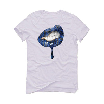 Air Jordan 3 “Racer Blue” 2021 White T-Shirt (lips unsealed)