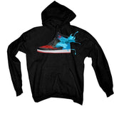 Matching hoodie, same design