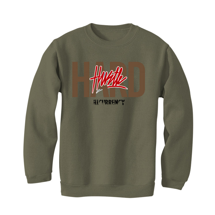 Air Jordan 9 Boot NRG “Beef and Broccoli” Military Green T-Shirt (Hustle Hard)