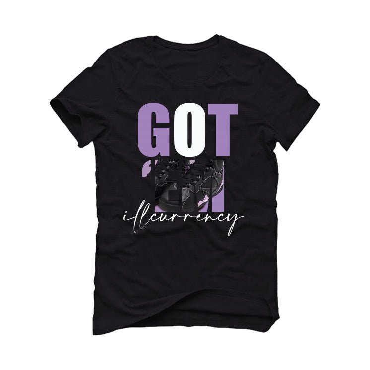 Air Jordan 7 GS “Barely Grape” Black T-Shirt (Got Em)