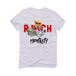 Air Jordan 3 White Cement Reimagined - White T-Shirt (Rich Mentality)