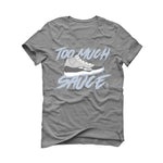 Air Jordan 11 Retro 'Cool Grey' 2021 Gray T-Shirt (to much sauce)