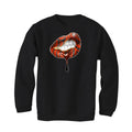 Adidas YEEZY BOOST 350 V2 “Beluga Reflective” Black T-Shirt (LIPS UNSEALED) - illCurrency Sneaker Matching Apparel