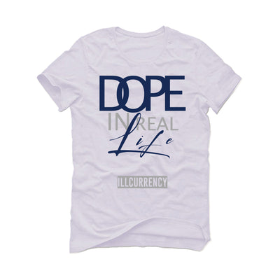 Air Jordan 6 “Midnight Navy” | illCurrency White T-Shirt (DOPE)