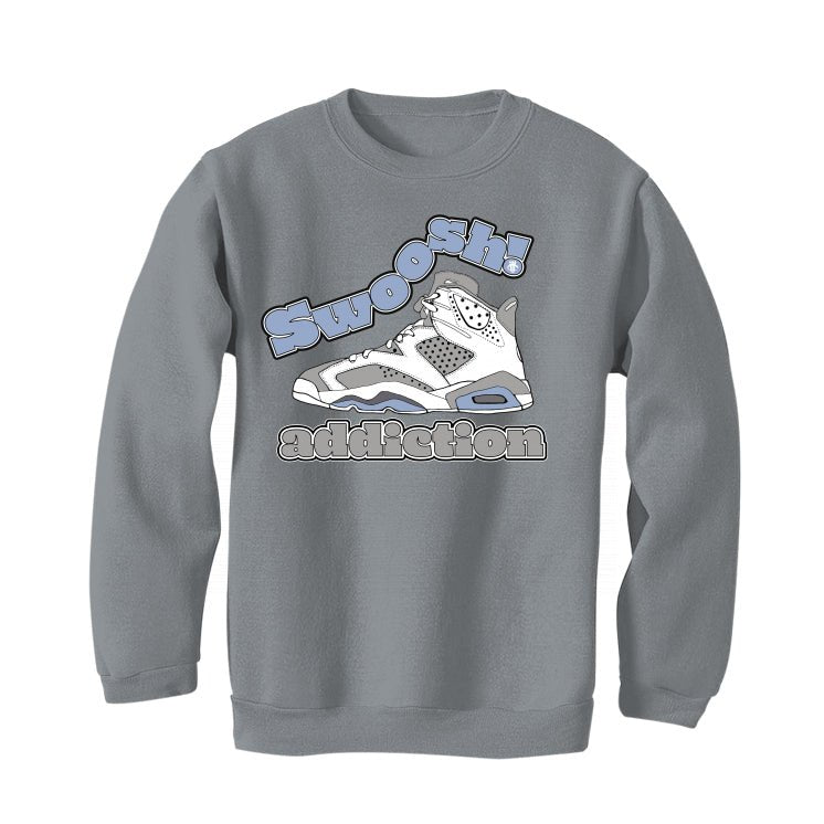 Air Jordan 6 Cool Grey - Grey T-Shirt (swoosh addiction)
