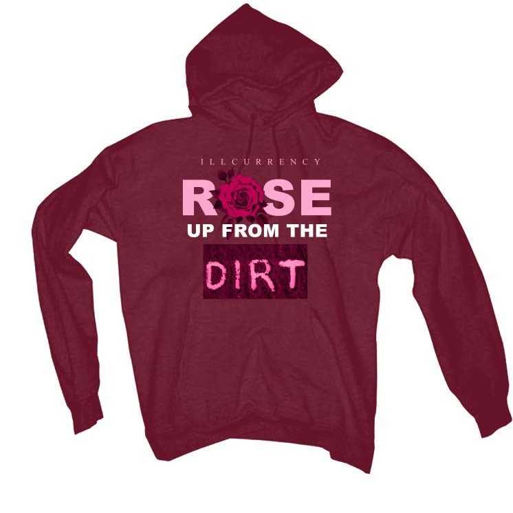 Nike Dunk Low Valentine's Day 2023 - Maroon T-Shirt (Rose up from the dirt)
