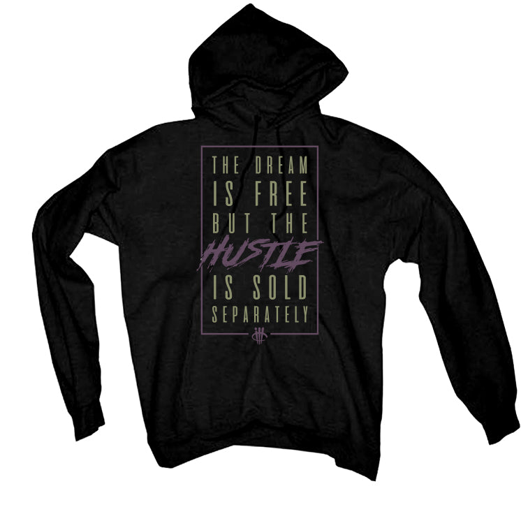 Air Jordan 4 “Canyon Purple” Black T-Shirt (Dream is Free)