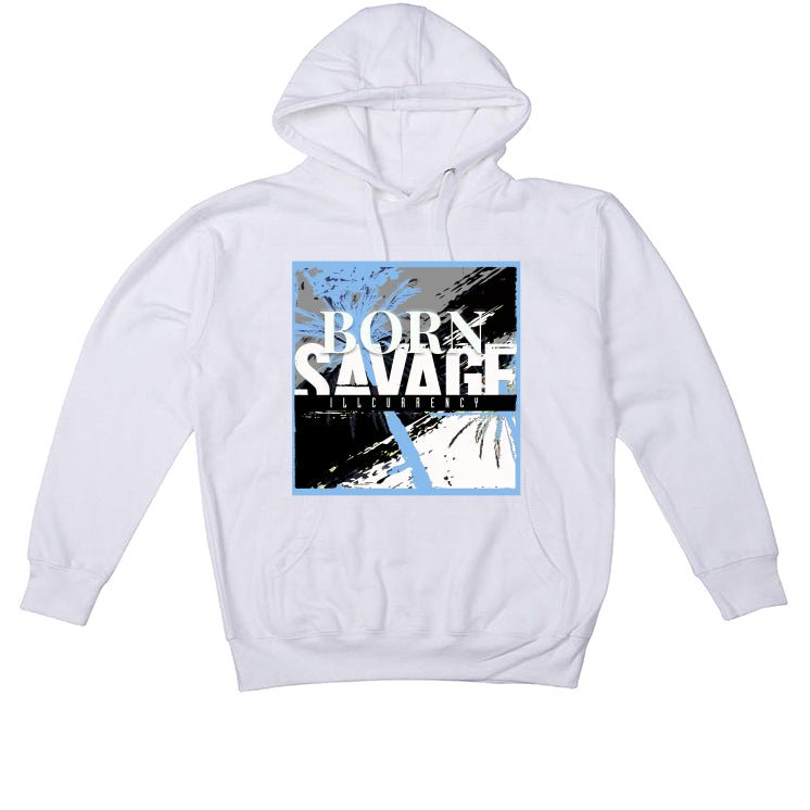 Air Jordan 5 “UNC” White T-Shirt (SAVAGE)