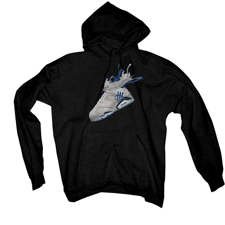 Air Jordan 6 Georgetown - Black T-Shirt (SPLASH)