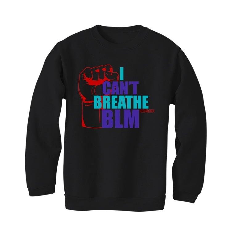 Jordan 5 Retro Top 3 2020 Black T-Shirt (I cant breathe BLM) - illCurrency Sneaker Matching Apparel